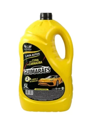 LAVA AUTOS COM CERA DE CARNAUBA 2 EM 1  5L