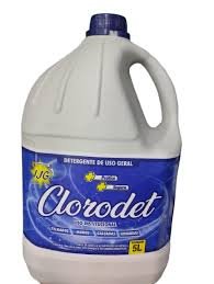 DETERGENTE CLORADO CLORODET GGL 5L