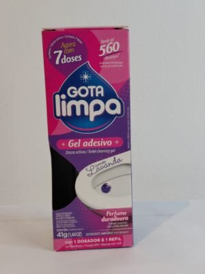 GEL SANITARIO GOTA LIMPA 7X LAVANDA 41G