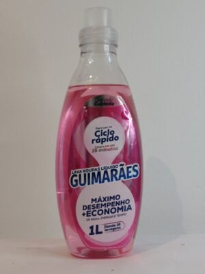 LAVA ROUPA CICLO RAPIDO ROSA 1L