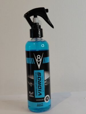 LIMPADOR E ANTI ENBAÇANTE DE VIDROS V8 240ML