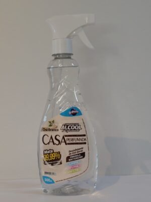 LIMPADOR COM ALCOOL PERFUMADO CHA BRANCO 500ML BRILHOLAC