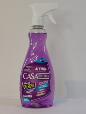 LIMPADOR COM ALCOOL PERFUMADO LAVANDA COM ALECRIM 500ML
