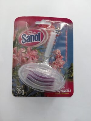 BLOCO SANITARIO FLORES TROPICAIS SANOL 35G