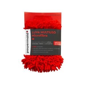 LUVA MICROFIBRA VERMELHA