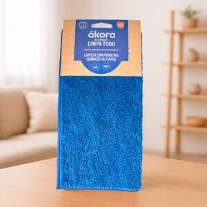 PANO PARA LIMPEZA DE PISOS AZUL P 40 X 60 AKORA