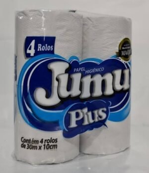 PAPEL HIGIENICO JUMU PLUS  4 ROROS 30M
