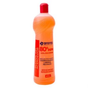 ALCOOL 80 °INP ACENDEDOR ARARAS 480G