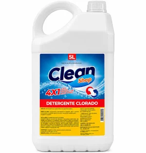 DETERGENTE CLORADO 5 LT CLEAN SHOP