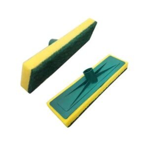 LIMPA AZULEJO VERDE E AMARELO COM CABO SANCHES