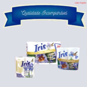 PAPEL HIGIENICO IRIS FOLHA DUPLA C/4 ROLOS