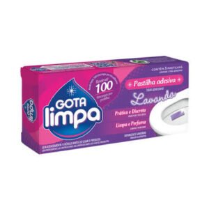 PASTILHA ADESIVA LAVANDA CONTEM 3 GOTA LIMPA