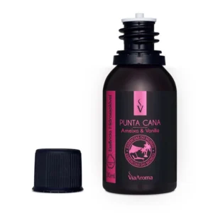 ESSENCIA HIDROSSOLUVEL VIA AROMA 30ML MUNDO PUNTA CANA AMEIXA E VANILLA